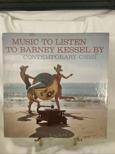Barney Kessel Music To Listen To Barney Kessel By Contemporary C3521 Mono 1st Pr picture