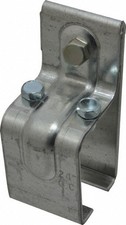 National Hardware N104-372 Single Box Rail Splice Bracket With Lag Galvanized picture