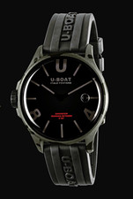 NEW IN BOX U-BOAT DARKMOON 40 MM BK GREY CURVED CAMOUFLAGE REF. 9552 MENS WATCH picture