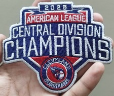 Cleveland Guardians 2025 Champions Logo Iron On patch-Sew Patch-Embroidered picture