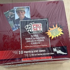 SEALED BOX 1991 PRO SET NHRA WINSTON DRAG RACING CARDS BIG DADDY DON GARLITS picture