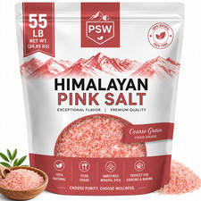 Himalayan Pink Salt Coarse Grain Food Grade Bulk | Choose 5 LB to 55 LB picture