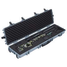 Uimoso Hard Rifle Case 50 in Gun Storage Case IP67 Waterproof & Dustproof Grey picture