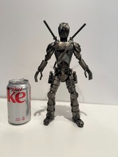 Deadpool Inspired Metal Art with Sword picture