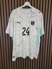 Authentic MISPRINT Puma Austria World Cup Home Soccer Jersey Shirt XL NWT picture