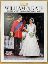 UK Hello Magazine William & Kate Celebrating 15 Year Of Marriage picture