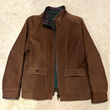 Dubarry of Ireland Brown Leather Primaloft Lined Jacket Women’s UK16 picture