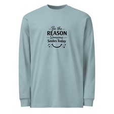 Men's heavyweight long sleeve t-shirt picture