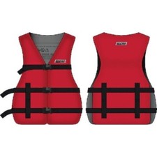 NEW Seachoice General Purpose Life Vest, Adult L, Red, Fits Chest 30-52in. 85453 picture
