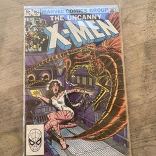Uncanny X-Men 163 DIRECT Marvel Comics Oriign of Binary Bronze Age 1982 picture