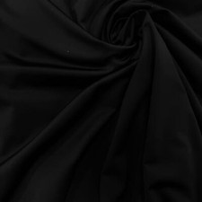 FREE SHIPPING Black Solid Colors Nylon Spandex Fabric 4 Way Stretch By The Yard picture