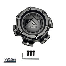 Fuel Off-Road Matte Black Wheel Center Cap w/ Black Rivets 1004-27BLD picture