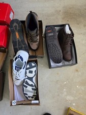 Lot of 8 pairs mens size 13 sorel nb leather work shoes hiking boot rockport picture