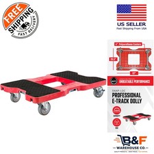Versatile 4-Wheel Furniture Moving Dolly, 1500 lb Capacity, E-Strap Included picture