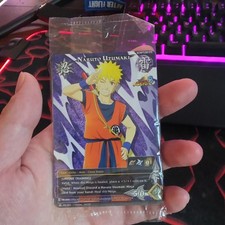 Brand New Sealed Naruto CCG Naruto Uzumaki PR-095 GOKU Promo Card *4 Card Pack picture