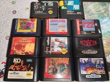 Lot Of 11 Sega Genesis Games Various Titles picture