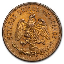 1905-1941 Mexico Bronze 2 Centavos Avg Circ picture