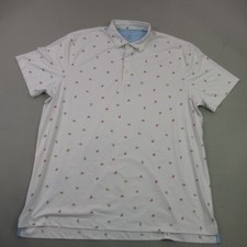 Johnnie -O Shirt Mens XL Short Sleeve Lightweight Rooster picture