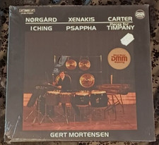 Gert Mortensen - Percussion Music - RARE Vintage Vinyl Record - NEW in Wrap picture