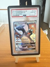 2019 Pokemon Sun & Moon Hidden Fates #SV49 FA Charizard GX PSA 10 Gem Mint picture