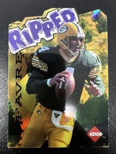 1996 Collector's Edge #6 Brett Favre Ripped Die Cut /500 RARE picture