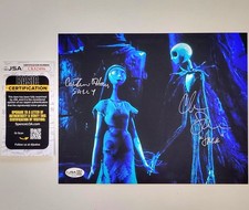 Chris Sarandon & Catherine O'Hara signed Nightmare 8x10 Photo autograph ~ JSA picture