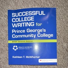 Bedford/St. Martin's Successful College Writing Brief 7th Ed McWhorter PB 2016 picture