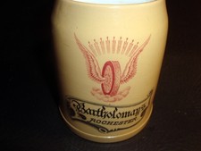 Circa 1900 Bartholomay Brown Winged-Wheel Mug, Rochester, New York picture