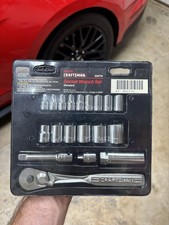 Vintage Craftsman USA NOS 3/8 Socket Set Unopened In Sears Package picture