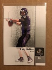 2011 sp authentic #21 andy dalton (RC) bears  picture