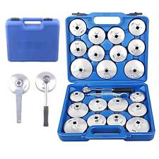 23Pcs Cup Type Aluminium Oil Filter Wrench Removal Socket Remover Tool Kit Set picture
