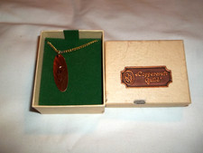 Vintage Coopercraft Guild Necklace Monogram letter T NIB NOS picture