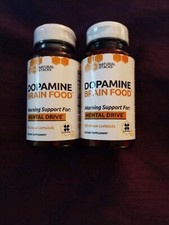 TWO NATURAL STACKS Dopamine Focus & Memory 60 Caps Supplement  Exp 3/202 7 🆕 picture