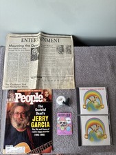 GROUP OF VINTAGE GRATEFUL DEAD/GARCIA HIGHLY DESIRABLE & HARD TO FIND ITEMS~VGC picture