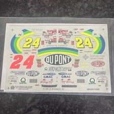 *RARE* Slixx NASCAR DAYTONA NO BULL 1999 NEON #24 Jeff Gordon DuPont Decal #1272 picture