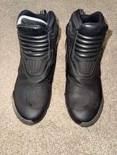 Dainese Dyno Pro D1 Motorcycle Boots Magnesium Sliders - EU 46 US 12.5 picture