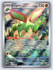 Flygon 101/094 Illustration Rare Phantasmal Flames Pokemon Holo Near Mint picture