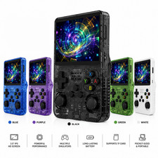 R36S R40S PRO Handheld Console 3.5 Inch IPS Screen Open Source Linux Portable picture