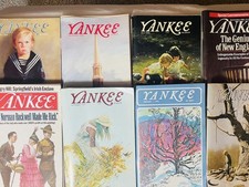 Vintage 1972-1990  Yankee Magazine Set - Jun 86-June 87 Lot Of 8 picture