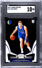 2018-19 Panini Certified #153 Luka Doncic Orange SGC 10 picture