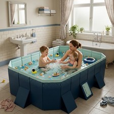 For Kids & Adults Foldable Summer Swimming Pool Garden Outdoor Non-Inflatable picture