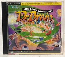 The Lost Mind of Dr. Brain PC/Mac CD-ROM Game Sierra (1995/1996) Puzzle Ages 12+ picture