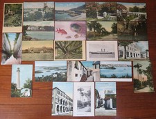 22 OLD BERMUDA POSTCARDS Circa 1907-1908 picture