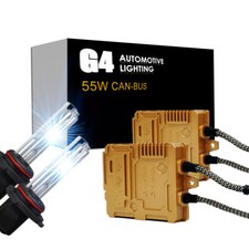 G4 AUTOMOTIVE 9005 55W CANBUS HID Headlight Kit Premium Golden Ballast All Color picture