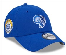 New Era Men's Royal Blue Los Angeles Rams Sideline Historic 9FORTY Snapback picture