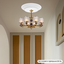 Decorative Cover Chandelier Electric Hoist Decorative Cover Ceiling Mounted picture