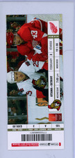 2011 Ottawa Senators Ticket Detroit Red Wings Johan Franzen 5 Goals NHL PSA POP0 picture