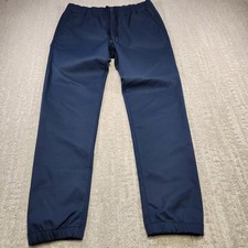 Proof Jogger Pants Men Medium Slim Fit Huckberry Navy Blue Elastic Waist NEW picture