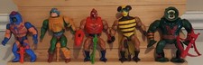 Vintage 1980's Lot Of (5) Masters Of The Universe Figures With Weapons, Preowned picture