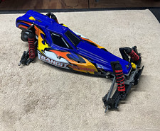 Traxxas Bandit 1/10 Electric RC Buggy Chassis Roller w/ Body, Shocks, 2 Tires picture